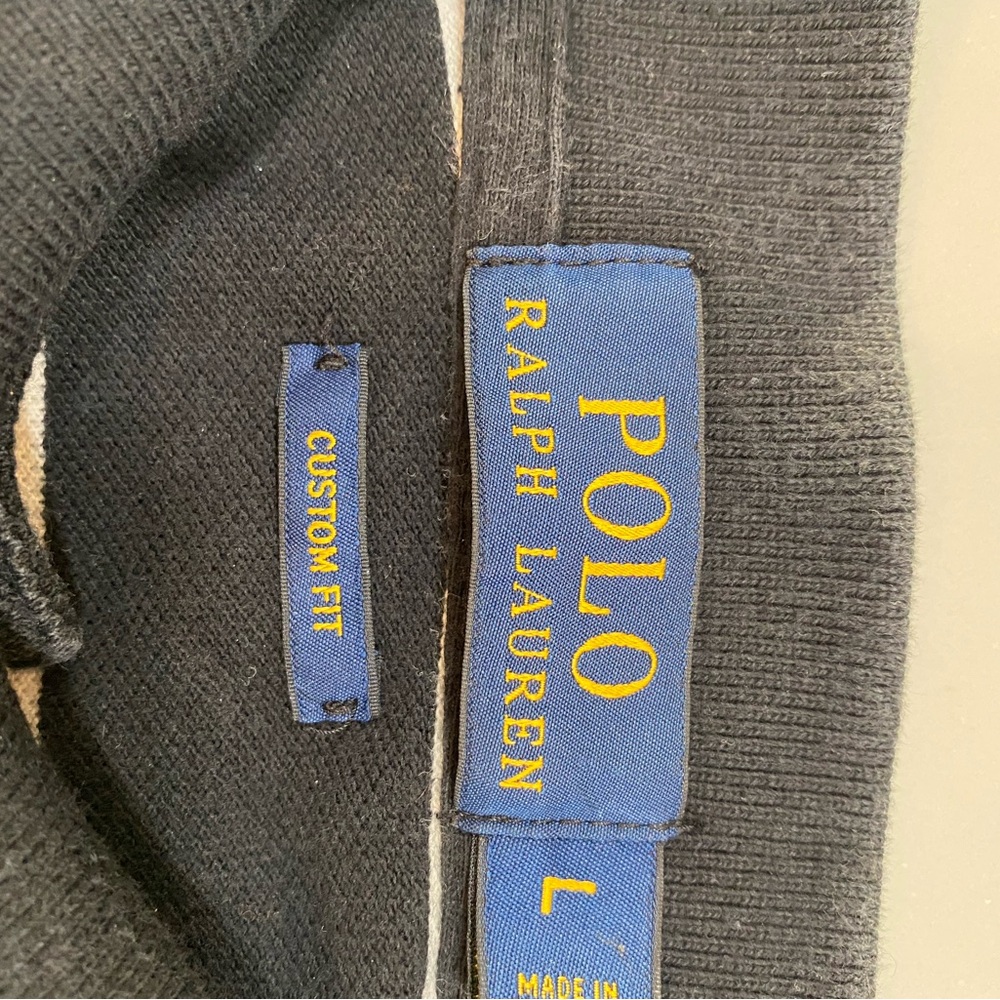 Striped Cotton Polo - Picture 3 of 5